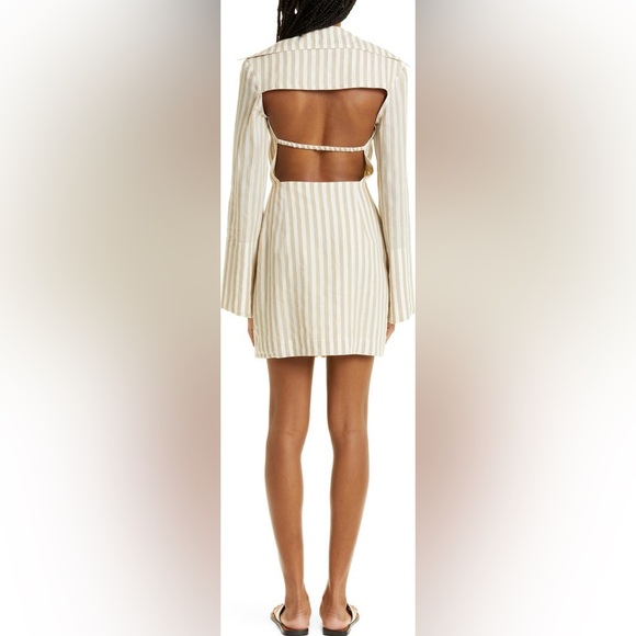 NANUSHKA Linen Blend Shirtdress NWT - Picture 2 of 5